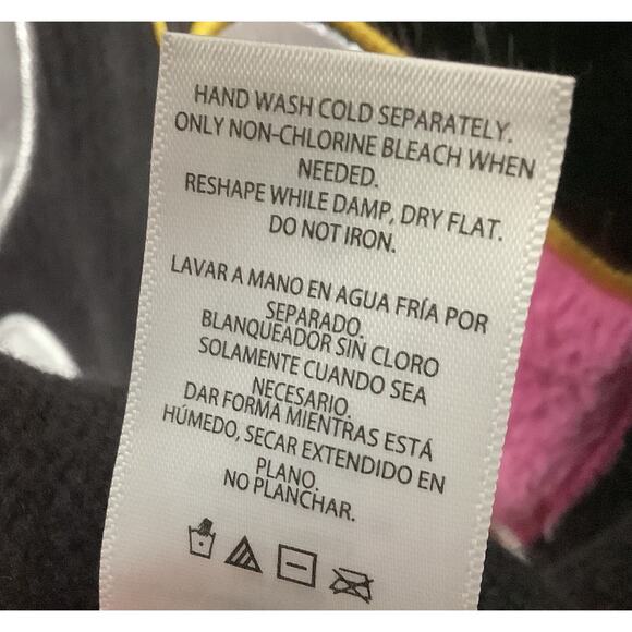 Holiday Time Black and Pink Festive Sweater - Picture 8 of 9